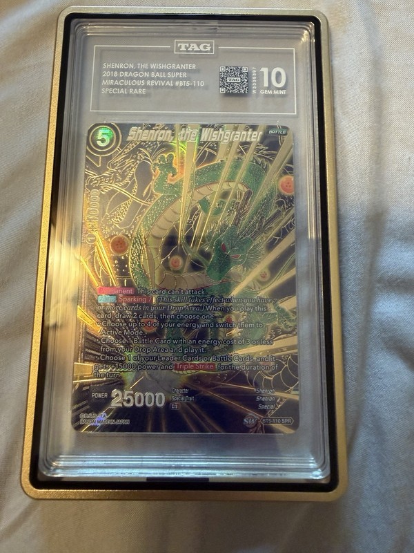 2018 Dragon Ball Super Miraculous Revival Shenron, The Wishgranter SPR TAG 10