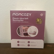 MOMCOZY Classic Ultra Soft Seamless Nursing Bra- Medium NEW in Box