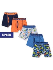 Beverly Hills Polo Club Boys' 5-Pack Gamer Boxer Briefs