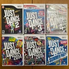 Just Dance 2 3 4 2014 2015 Summer Party. 6 Game Lot. Nintendo Wii.