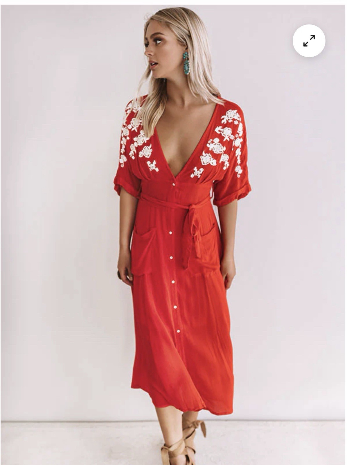 Women’s Red Dress