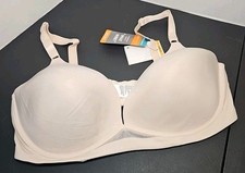 Warner's Flex Revolution Collection Underwire Bra 38DD NWT Butterscotch Beige