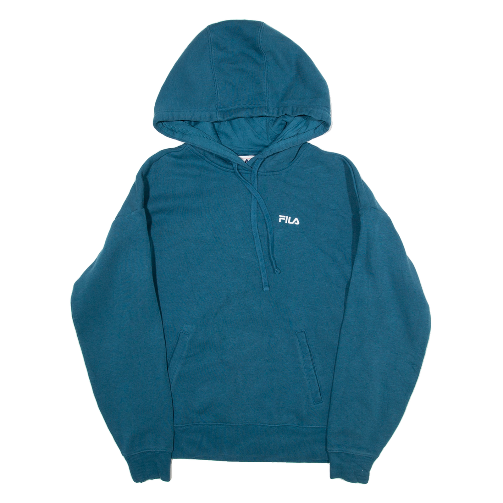 Felpa donna FILA verde con cappuccio XS