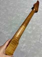 Roasted flame maple electric guitar Neck 22frets maple 25.5 Inch