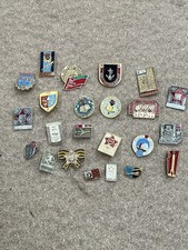 COLLECTION OF VINTAGE RUSSIAN USSR METAL PIN BADGES LOT 4