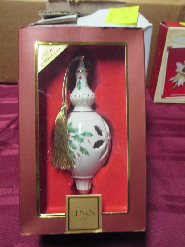Lenox 2008 Christmas Ornament