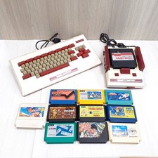 Nintendo Family Basic with Japanese Famicom console  10 games tested keyboard