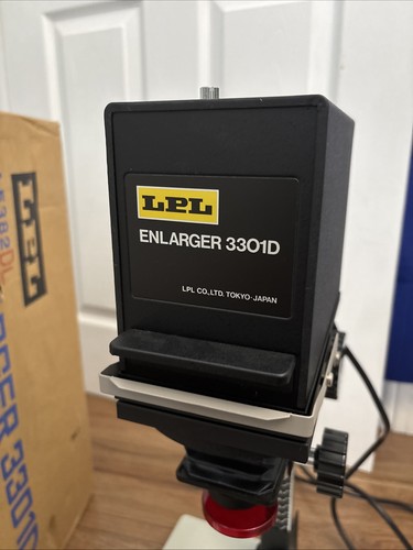LPL 3301D 35mm Enlarger With Copy Stand + Lens - VGC & Boxed - Picture 5 of 24