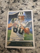 Wayne Chrebet 2001 Topps Gallery Error Card-Amani Toomer on Back See Pics Mint.