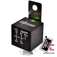 HD Switch 12V 40A Waterproof Relay Replaces Hella 933332051 933332011 4RD 933