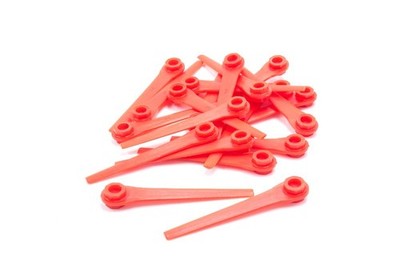 20 Messer Klingen für Gardena Comfort-Cut Li18/23R 9825 Rasentrimmer rot