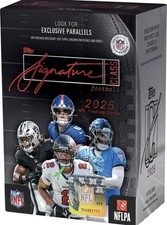 2025 Topps Signature Class Football Value Box Brand New PreSale QTY