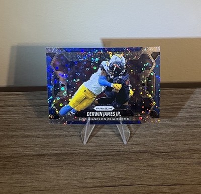 2025 Panini Prizm - Lockdown! Derwin James #15 No Huddle Prizm Chargers