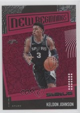2019-20 Panini Status Tmall New Beginnings Red Keldon Johnson #3 hn8