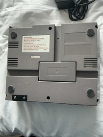 Nintendo NES Console Comes With Silent Service Game 2 Controllers Tested Works
