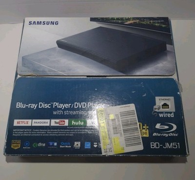 Samsung BD-JM51/ZA DVD/Blu-ray Player/streaming Brand New 