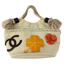 Chanel Cruise Rope Cabas Tote Bag Women Brown One Size