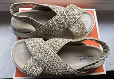 Voile Blanche Sandalen Beige Gold Nude 40 Neu