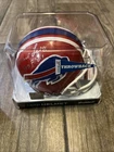 MARV LEVY SIGNED MINI HELMET BUFFALO BILLS FOOTBALL HOF INS JSA AUTO COA