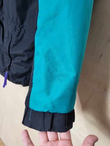 Chaqueta de esquí Columbia Vamoose para hombre talla: XL de colección ropa de calle años 90 color negro y púrpura - Imagen 6 de 12
