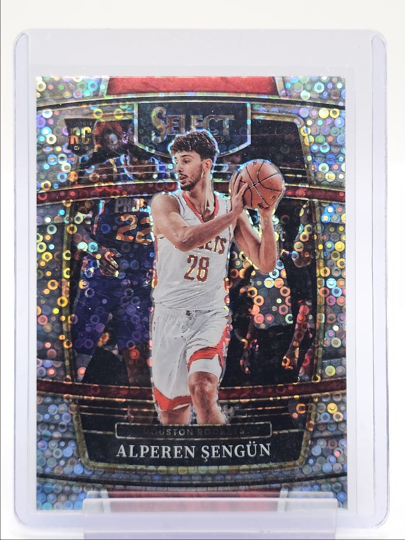 ALPEREN SENGUN 2021-22 SELECT CONCOURSE ROOKIE DISCO PRIZM ROCKETS RC Q4935