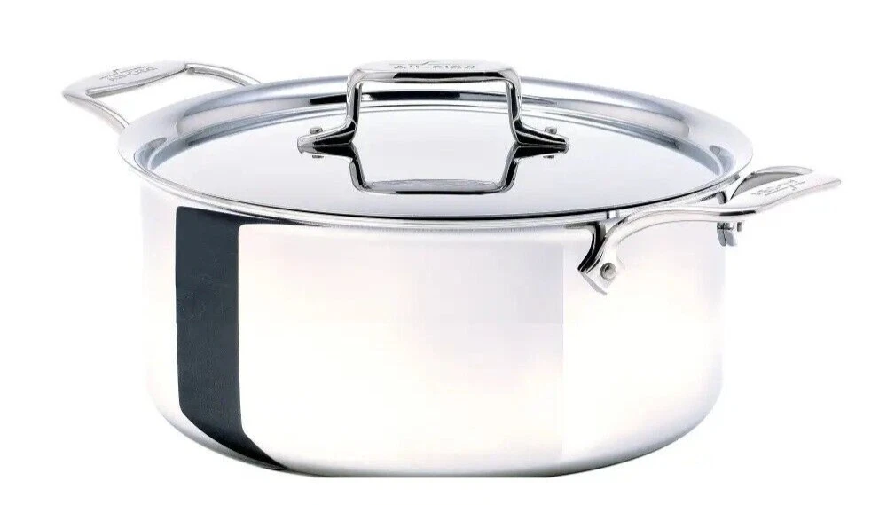 All-clad D5 Stainless Polished 6 qt Ultimate Soup Pot with Lid
Opens in a new window or tab
