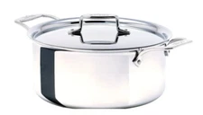 All-clad D5 Stainless Polished 6 qt Ultimate Soup Pot with Lid
