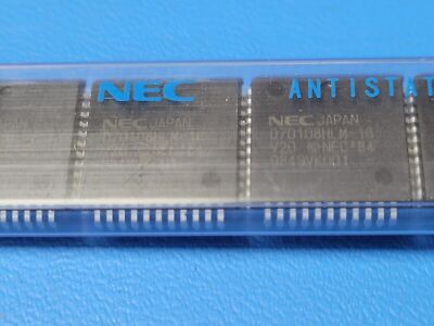 1 PC) UPD70108HLM-16 NEC Microprocessor, 16-Bit, 8MHz, MOS, PLCC44