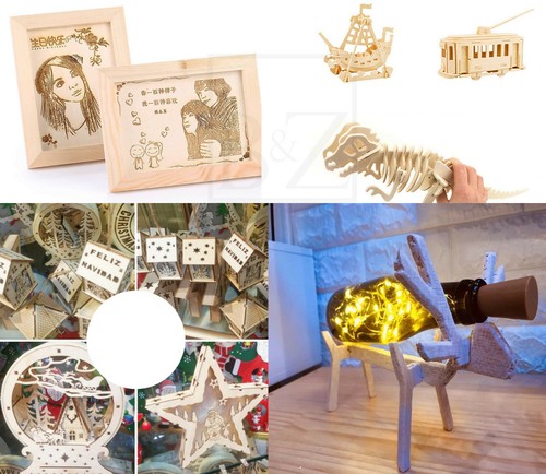 Bass Holz Blätter Sperrholz perfekt zum Selbermachen, Pyrographie, Wohnkultur & jedes Projekt - Bild 5 von 25