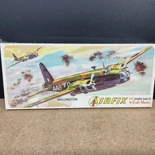1/72 Scale Airfix Wellington British Bomber Model Kit #1406-100 New Craft Master
