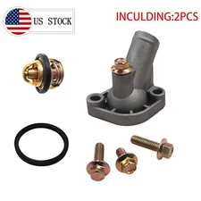 2PCS Thermostat V-twin ALUMINUM Cover Monitor For Can-Am Commander 800 1000 NEW