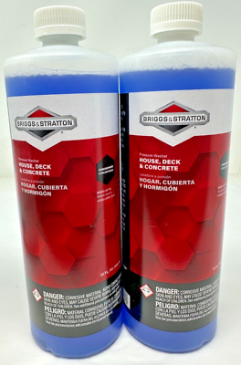 #ad #ad Lot of 2 Briggs amp; Stratton House Deck amp; Concrete Cleaner 32oz. $39.99