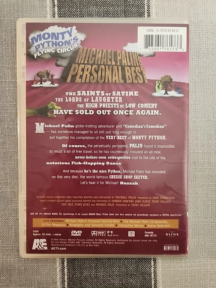 Michael Palin’s Personal Best DVD Monty Python  - Image 2 of 4