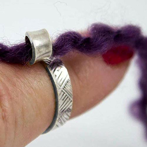 Ring Type Knitting Tools Adjustable Knitting Loop Crochet Accessories Finger - Picture 7 of 14