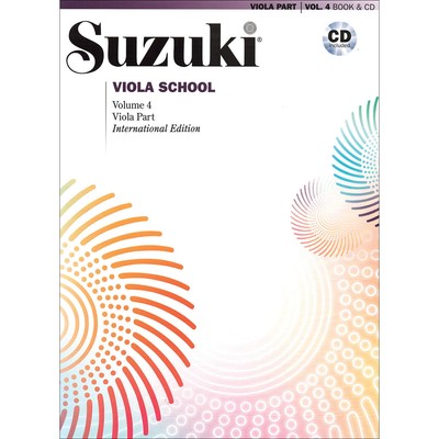 Suzuki Viola School, Volume 4, Book with CD - International