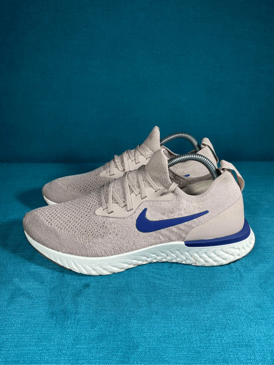Size 9 Men s Nike Epic React Flyknit lavender shoes