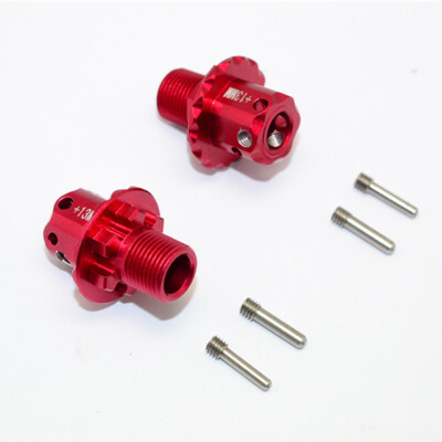NEW GPM 17mm Alum Hex Adapters +13mm Offset Red : Kraton / Typhon / Talion