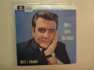 BILLY J. KRAMER w/DAKOTAS:Billy J. Plays The States-Australia 7'' 65 8928 EP PCV 