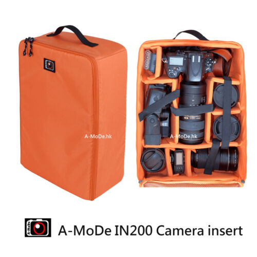 Large DSLR SLR Camera Bag Luggage Insert Handbag Padded Partition Case Lens   - Picture 1 of 12