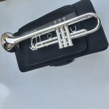 8335GS B-flat Professional Play Nickel Plated trumpet Silver With Case