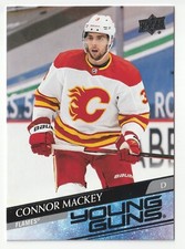 Connor Mackey Young Guns 2020-21 Upper Deck ES Rookie RC Calgary Flames