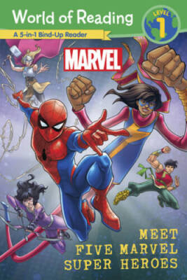 World of Reading: Meet Five Marvel Super Heroes - Paperback - GOOD