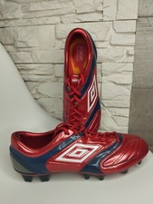 Umbro Mens Rare Stealth Pro-A HG Red Navy Soccer Cleats Boots Size EU 47.5 US13