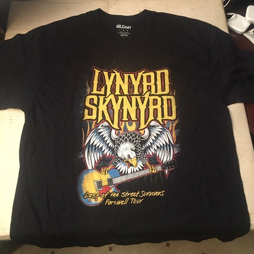 lynyrd skynyrd t shirt “Last Of The Street Survivors” Tour Jax, Fl Large - 第 1/5 張圖片