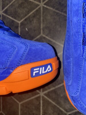FILA MENS GRANT HILL 2 NEW YORK KNICKS SUEDE SHOES EXTREMELY RARE SIZE 12 NWOB FILA MENS GRANT HILL 2 NEW YORK KNICKS SUEDE SHOES EXTREMELY  main image 3