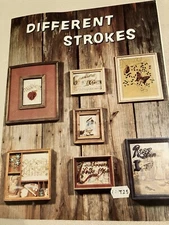 DIFFERENT STROKES Nostalgic Glass Painting Book Tole c. 1976 Craft Creations