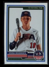 2023 Panini USA Baseball Stars & Stripes #40 Joshua Woodworth