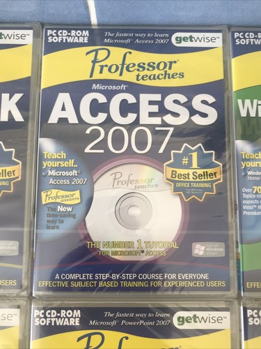 Professeur enseigne Windows 2007 Vista, Word, Excel, Access, PowerPoint DVD Set - Photo 3/10