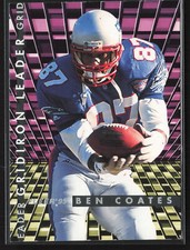 1995 Fleer Gridiron Leaders #2 Ben Coates New England Patriots