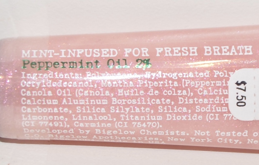 3 BATH BODY WORKS CO BIGELOW PEARL MINT MENTHA SHIMMER TINT LIP SHINE